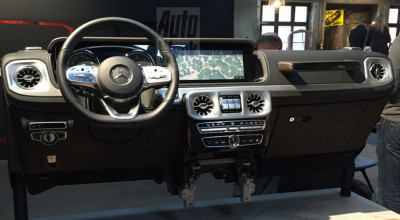 Foto: Mercedes-Benz Gelandewagen 2019 işi dezvăluie interiorul! - Photo