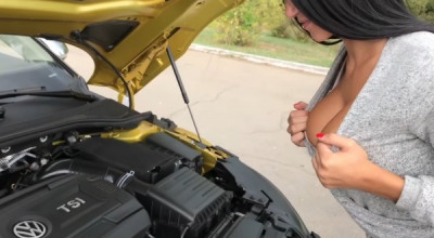 VIDEO: O brunetă focoasă şi Volkswagen Arteon, aşa arată un Test Drive Made in Ucraina? - Photo