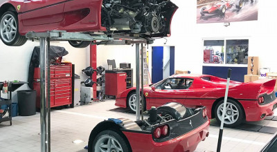 Ştiai că pentru a schimba ambreiajul unui Ferrari F50 trebuie să desfaci sportiva în două? - Photo