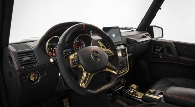 Brabus prezintă în cadrul Salonul Auto de la Dubai, Gelandewagenul poleit cu aur! - Photo
