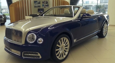 (VIDEO) În Dubai se vinde unicul Bentley Mulsanne decapotabil! Costă peste 3.000.000 de dolari! - Photo