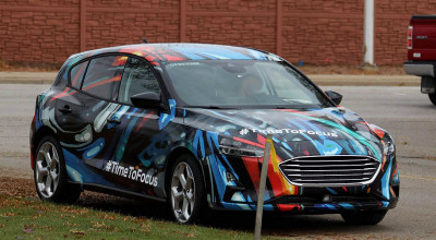 Vezi cum arată noua generaţie Ford Focus camuflat subtil - Photo