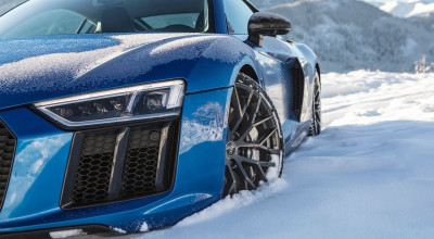 Iarna asta cu ce te distrezi, 4WD sau 2WD? Dar ce zici de un Audi R8 pe zăpadă? - Photo