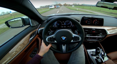 VIDEO: Iată cum sprintează noul BMW M550d xDrive cu al său motor diesel echipat cu patru turbine! - Photo