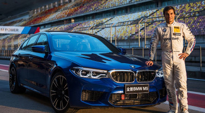 BMW M5 înregistrează un nou record pe un circuit de Formula 1 - Photo