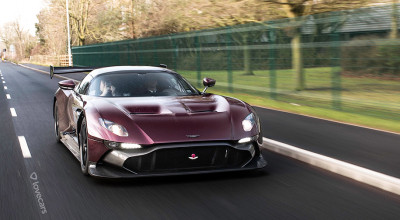 Supercarul de circuit Aston Martin Vulcan va putea fi rulat pe drumurile publice - Photo