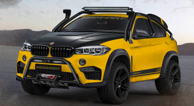 Manhart a transformat SUV-ul de performanţă BMW X6M într-un adevărat off-roader - Photo