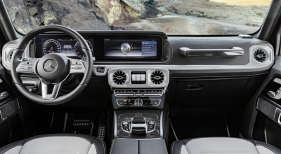 Mercedes a prezentat oficial imaginile cu interiorul luxos al noului Gelandewagen - Photo