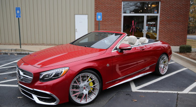 Când banii nu sunt neapărat o problemă. Singurul Maybach S650 Cabriolet cu jante Forgiato Tecnica - Photo