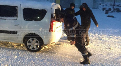 Codul portocaliu de ninsori expiră astăzi. Şoferii vor putea respira uşuraţi în curând. Iată ce spune şi Inspectoratul Naţional de Patrulare - Photo