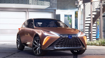 (GALERIE FOTO) Lexus prezintă prototipul unui nou crossover care pare a fi inspirat de navele cosmice - Photo