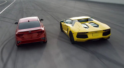 (VIDEO) Kia a comparat noul său sedan cu Lamborghini Aventador - Photo