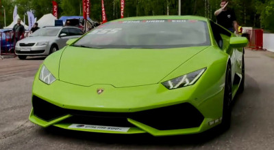 VIDEO: 1200 de cai putere şi tracţiune integrală. Dar cine va câştiga cursa, Lamborghini sau Nissan? - Photo