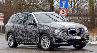 Ce-a de a patra generaţie a lui BMW X5 se arată din nou, dar cu mai puţin camuflaj. - Photo