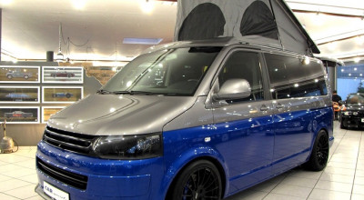 Nemții de la CAR special, au scos la vânzare un Volkswagen SpaceCamper echipat cu un motor turbo de la Porsche - Photo