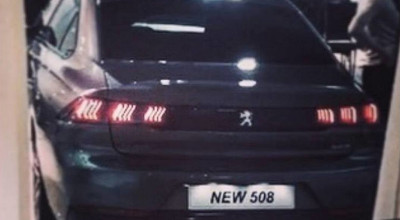 Vezi primele imagini spion ale noului Peugeot 508 - Photo