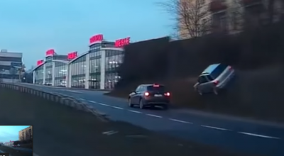 (VIDEO) Un incident auto, ar putea fi cea mai potrivită reclamă pentru Subaru! Acrobaţii ca în filme cu James Bond - Photo