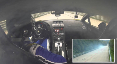 (VIDEO) Un Lamborghini Gallardo de 2.000 de cai putere a luat foc la viteza de 400km/h! - Photo