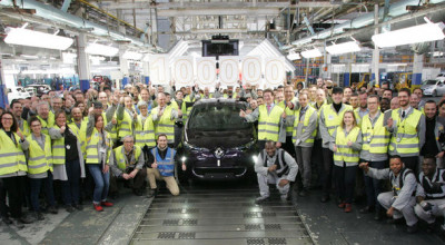 Sărbătoare pentru Renault! Zoe devine cel mai vândut EV din Europa și atinge cifra de 100.000 de unități asamblate - Photo