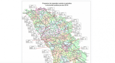 Aproape un miliard de lei vor fi cheltuiți pentru repararea drumurilor! Vezi harta aici - Photo
