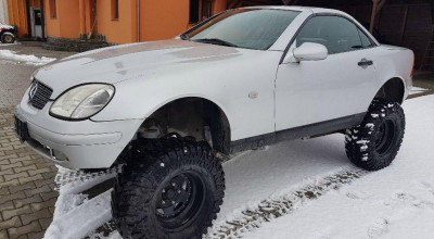 Cel mai capabil de off-road Mercedes SLK, îl găsiți și îl puteți cumpăra în România, cu doar 2.950 euro! - Photo