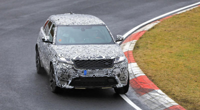 Range Rover Velar în versiunea sa de performanță va avea un motor de 5.0 litri volum și va deveni cel mai rapid SUV al mărcii - Photo