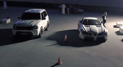 (VIDEO) Un Nissan Patrol de 1.900 CP a fost aliniat la start cu Mercedes-Benz SLR McLaren - Photo