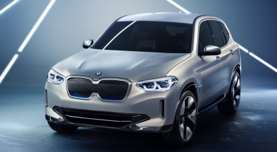 (FOTO) BMW a prezentat primul său crossover electric în cadrul Salonului Auto de la Beijing - Photo
