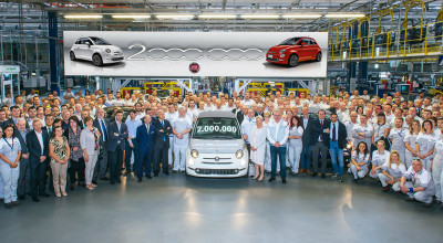 Fiat sărbătorește 2.000.000 de exemplare asamblate a modelului 500 - Photo
