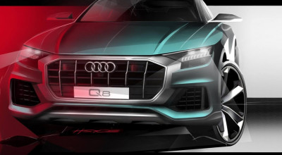 Audi iși bucură fanii cu incă o imagine teaser a viitorului model Q8! - Photo