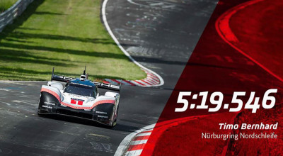 Porsche doboară recordul absolut al traseului Nurburgring, care a fost înregistrat acum 35 de ani ! - Photo