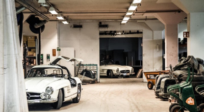 Două exemplare Mercedes-Benz 300 SL care au stat conservate timp de 50 de ani, vor fi scoase la licitație! - Photo