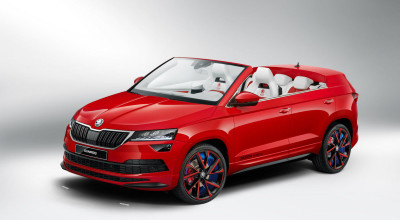Elevii Skoda au construit un Karoq decapotabil! Vezi cum arată proiectul finalizat - Photo