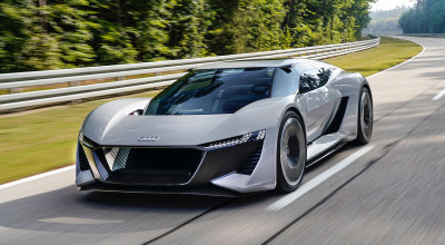 (FOTO) Audi PB18 e-tron: conceptul germanilor care oferă 680 CP și accelerează în doar două secunde! - Photo