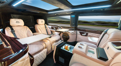 Francezii se laudă cu un V-Class stilat după Maybach! - Photo