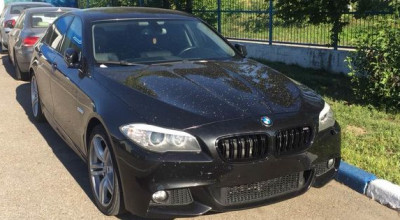 A încercat să intre cu BMW-ul în țară, dar polițiști i-au reținut automobilul! Era dat în căutare - Photo