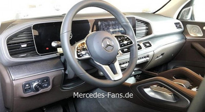 (FOTO) Vezi primele imagini cu interiorul necamuflat al viitorului Mercedes GLE! - Photo