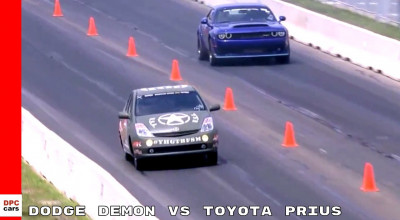 (VIDEO) PriuSRT8, mașina care a îngenuncheat Demon-ul, pe propriul teren - Photo