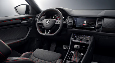 (FOTO) Skoda publică primele imagini cu habitaclul SUV-ului de performanță Kodiaq RS - Photo