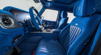 Cea mai nouă creație de la Brabus face exces de albastru! Ghiciți mașina? - Photo