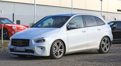 Fotografii spion și noi detalii despre viitoarea generație Mercedes B-Class! - Photo