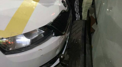 Un cetățean al Republicii Uzbekistan a urcat beat la volan și a tamponat intenționat un echipaj al INP! - Photo