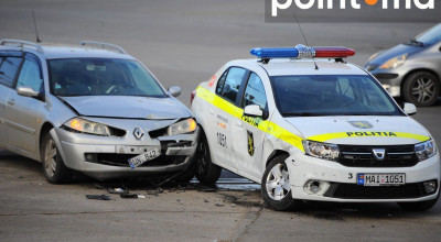 Încă un automobil al INP implicat în accident. Nu a acordat prioritate? - Photo