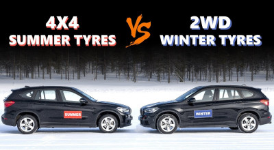 (VIDEO) Sistem 4x4 și anvelope de vară sau tracțiune față și anvelope de iarnă? Un experiment ce merită urmărit! - Photo