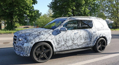 Foto spion cu noul Mercedes-Benz GLS, concurentul lui BMW X7, văzut în stradă! - Photo