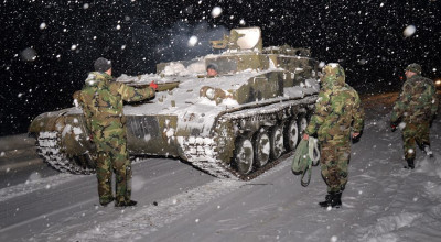 Ninsori ambundente în toată țara! 500 de militari dotați cu tehnică specială, gata să acționeze în zonele afectate - Photo