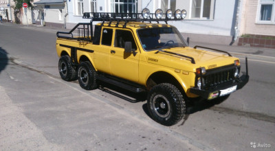 Această NIVA 6x6, costă jumătate de milion! De ruble, nu de euro, că nu e G63 AMG 6x6 - Photo