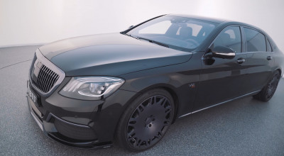 Brabus va prezenta la Geneva un Maybach de 900 de cai putere! Are și ”neoane”! - Photo