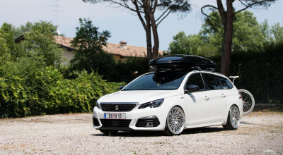 (FOTO) Ai obosit de supercaruri și limuzine premium? Vezi acest Peugeot 308 SW cu jante VOSSEN care merită să fie apreciat - Photo