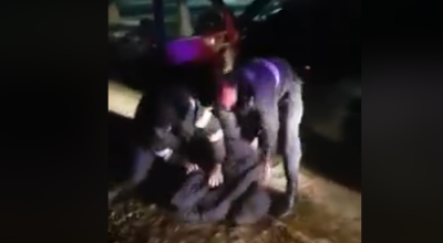 (VIDEO) Un șofer beat din Rezina, nu s-a supus cerințelor legale și a tamponat INTENȚIONAT un ofițer de patrulare! Acum riscă 5 ani de închisoare - Photo